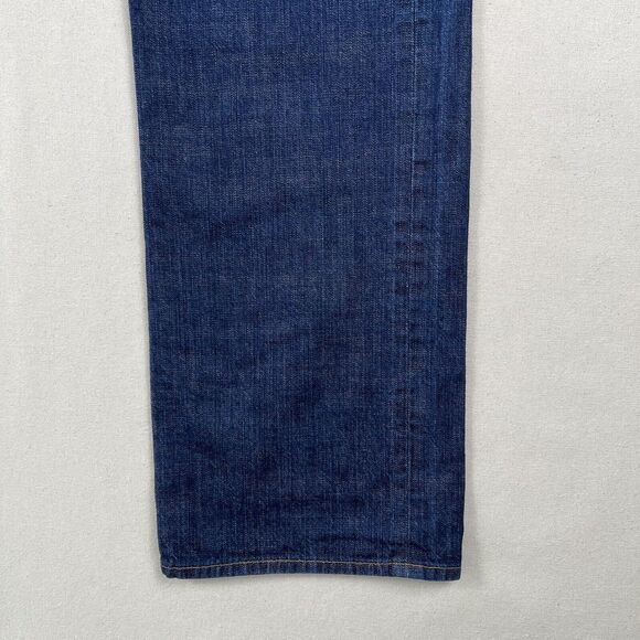 True Religion Jeans Men’s 42x34 Blue Straight Leg Colorful Striped Pocket Flap - Picture 6 of 16
